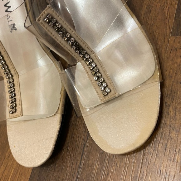 CatWalk Clear Mule Heels - Picture 6 of 6